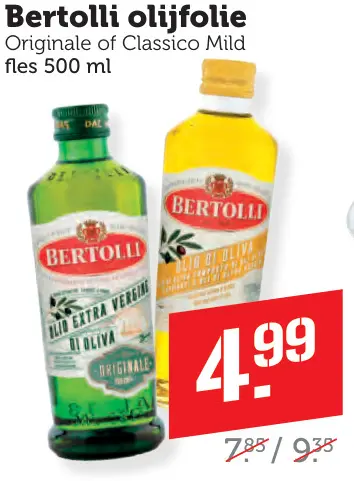 Aanbieding: Bertolli olijfolie