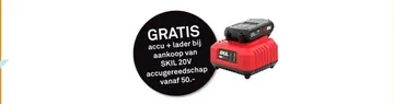 Aanbieding: SKIL 20V accugereedschap
