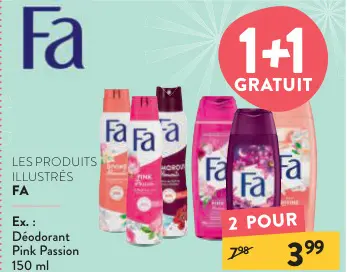 Offre: Déodorant Pink Passion
