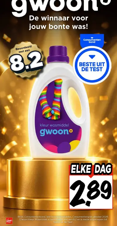 Aanbieding: Kleur wasmiddel