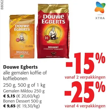 Aanbieding: Alle gemalen koffie of koffiebonen