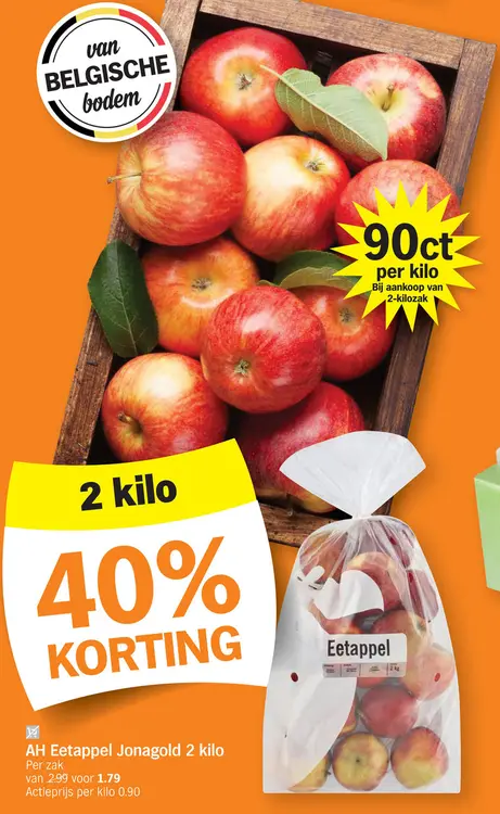 Promotie: Eetappel Jonagold