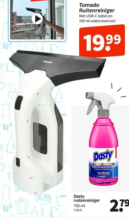 Aanbieding: Tomado ruitenreiniger