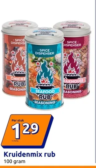 Aanbieding: Kruidenmix rub
