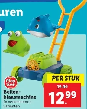 Aanbieding: Bellenblaasmachine