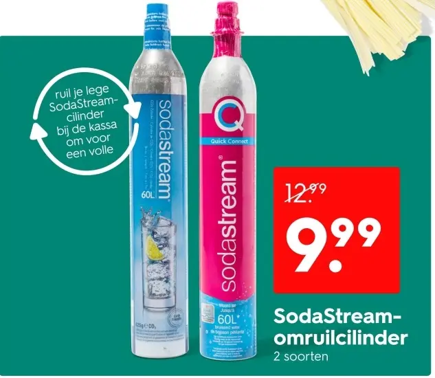 Aanbieding: SodaStream-omruilcilinder