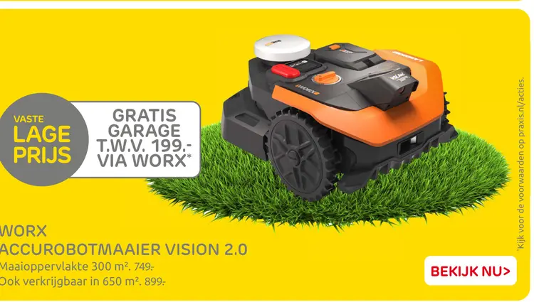 Aanbieding: Accurobotmaaier vision 2.0