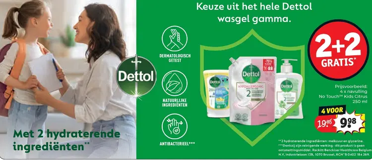 Promotie: Dettol wasgel