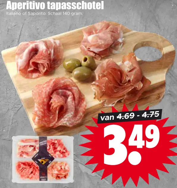 Aanbieding: Aperitivo tapasschotel