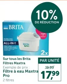 Offre: Filtre à eau Maxtra Pro