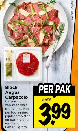Black Angus Carpaccio
