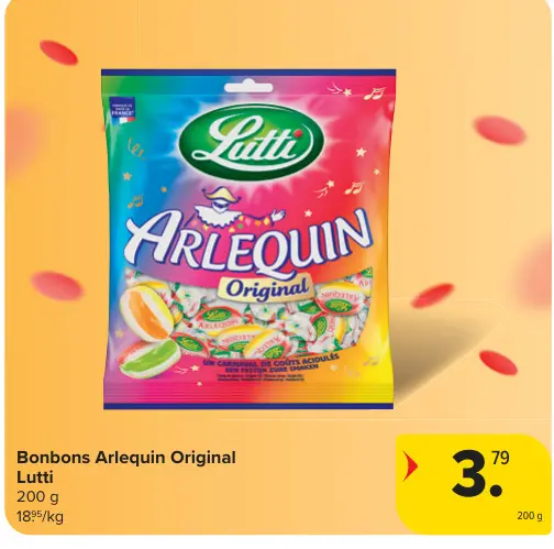 Offre: Bonbons Arlequin Original 