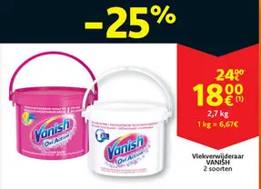 Aanbieding: Vlekverwijderaar VANISH
