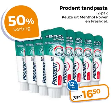 Aanbieding: Prodent tandpasta