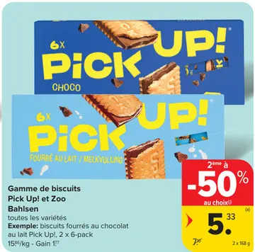 Offre: Pick Up! et Zoo