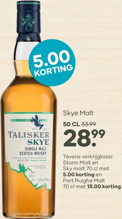 Aanbieding: Skye Malt