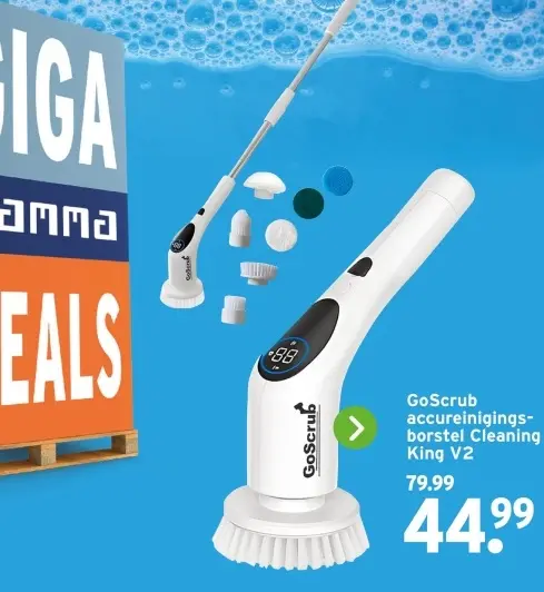 Aanbieding: accureinigingsborstel Cleaning King V2