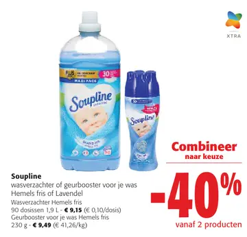 Aanbieding: Soupline wasverzachter of geurbooster