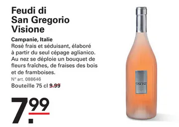 Offre: Feudi di San Gregorio Visione