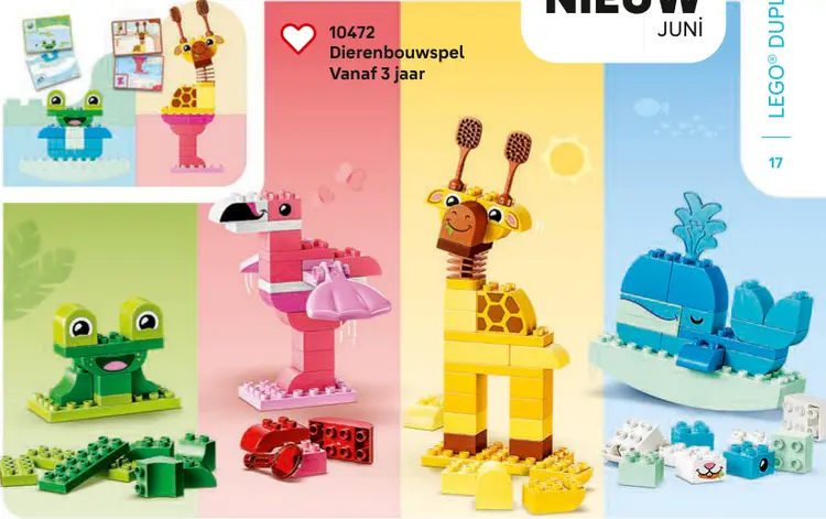 Aanbieding: Dierenbouwspel 10472