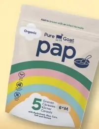 Aanbieding: Pure Goat Company Pap 5-granen 6+M 200GR