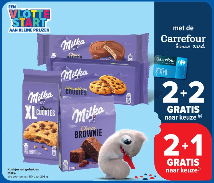 Promotie: Koekjes en gebakjes