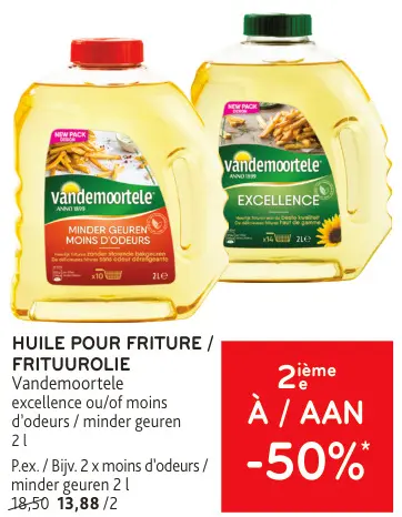 Offre: Huile pour friture