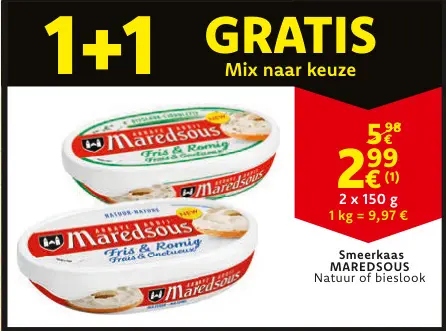 Aanbieding: Smeerkaas