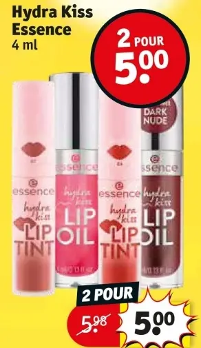 Offre: Hydra Kiss Lip Tint / Lip Oil