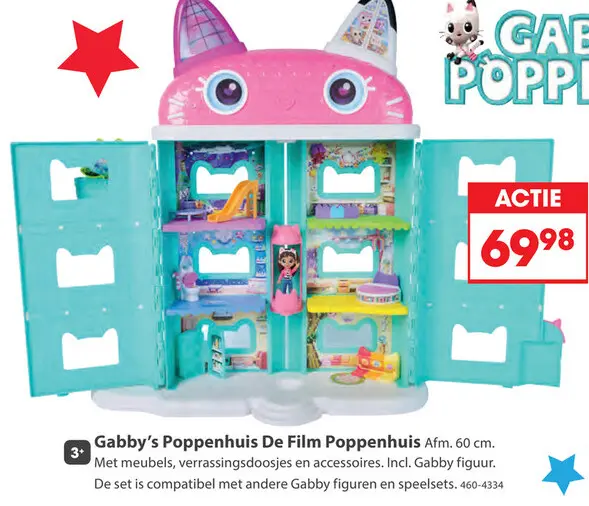 Aanbieding: Gabby's Poppenhuis The Movie Poppenhuis