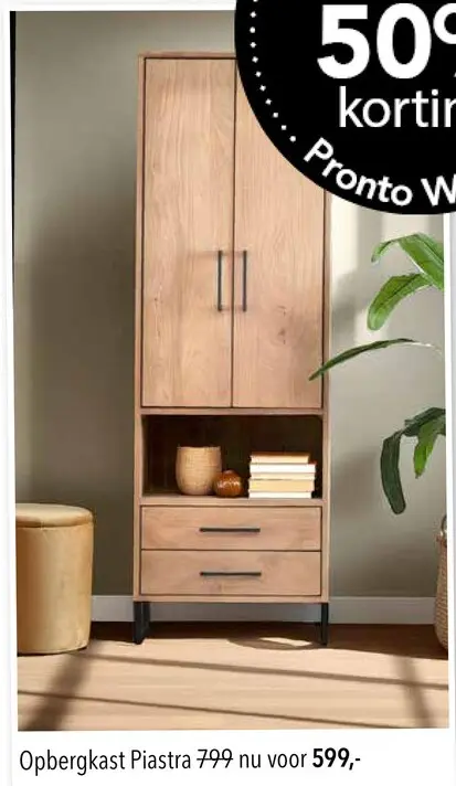 Aanbieding: Opbergkast Piastra