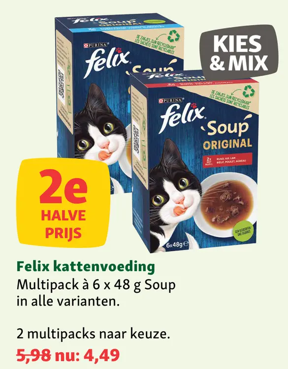 Aanbieding: Felix kattenvoeding