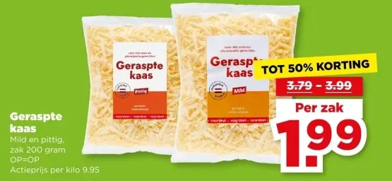 Geraspte kaas