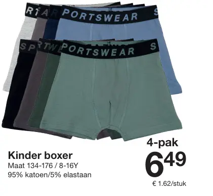 Promotie: Kinder boxer