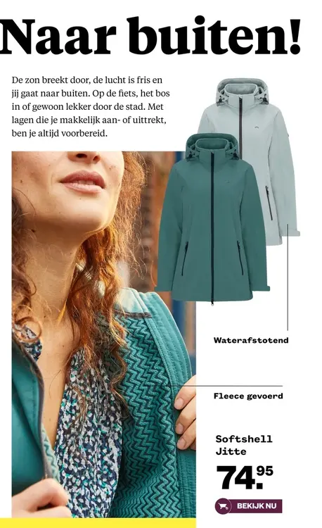 Aanbieding: Softshell Jitte