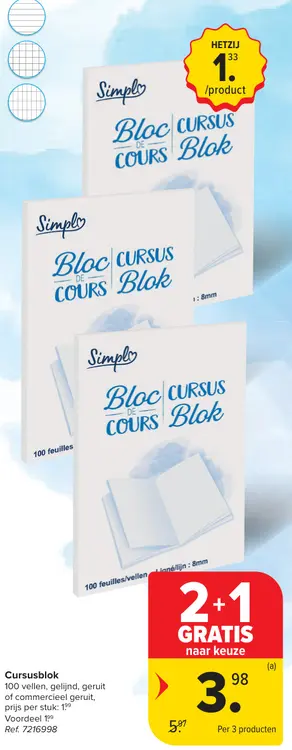Promotie: Cursusblok