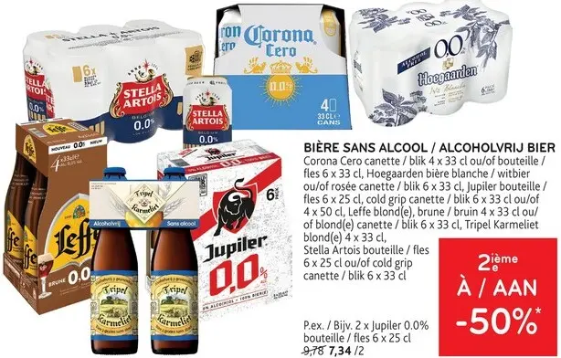 Offre: Bière Sans Alcool