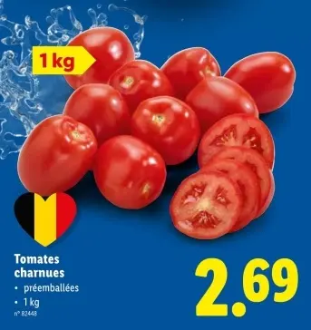 Offre: Tomates charnues