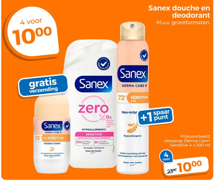 Aanbieding: Douche en deodorant