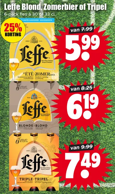 Aanbieding: Leffe Blond, Zomerbier of Tripel