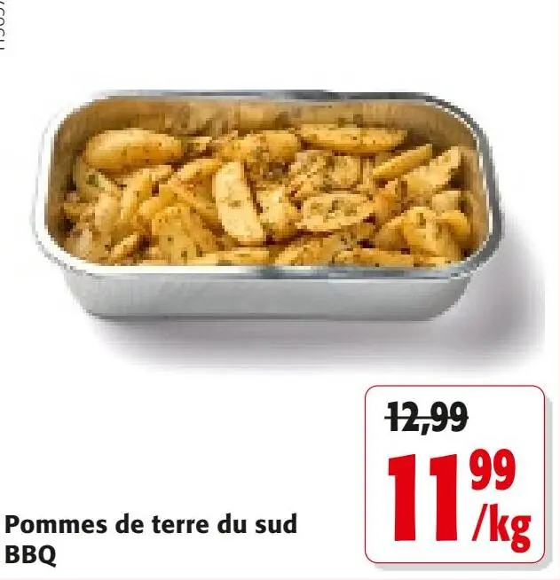 Offre: Pommes de terre du sud BBQ