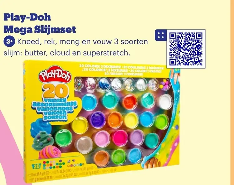 Promotie: Play-Doh Mega Slijmset
