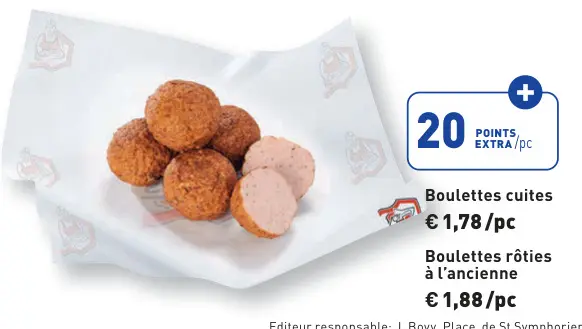 Offre: Boulettes