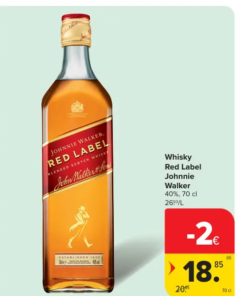 Promotie: Red Label Johnnie Walker
