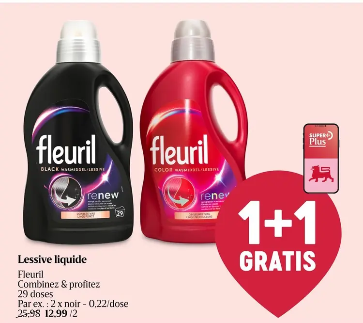 Offre: Lessive liquide