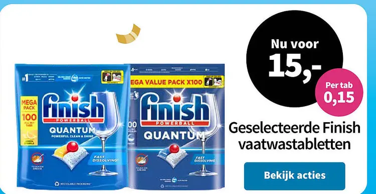 Aanbieding: Finish vaatwastabletten