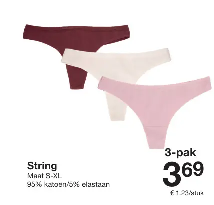 Aanbieding: String