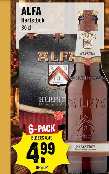 Aanbieding: Alfa Herfstbok