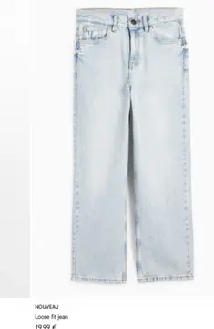 Offre: Loose fit jean