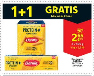 Aanbieding: Deegwaren BARILLA PROTEIN